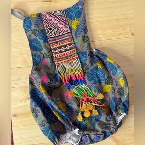 Liboosha Handmade Romper. HTF. Size 3/4. Great Condition. Photos. Boho. Party.